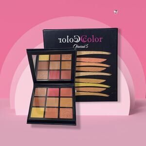 OBSESSED 5 Eyeshadow Palette Multi Color Brown Pink